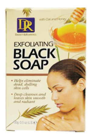 [D & R-box#97] Exfoliating Black Soap #5457DR (100g)