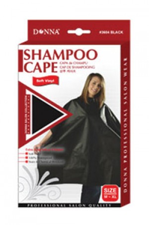[Donna] Shampoo Cape  - (Soft Vinyl) M-XL