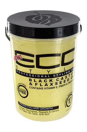 [Eco Styler-box#90] Black Castor & Flaxseed Oil Gel (5lbs) 