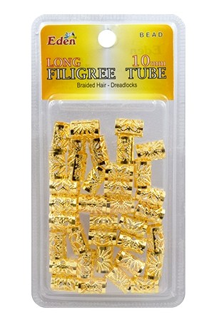 EDEN Blister(12x10) Flligree Tube Gold  20 dz/CS #53810G	