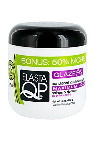 [Elasta QP-box#51]  Glaze Plus Glaze Max Hold(6 oz)