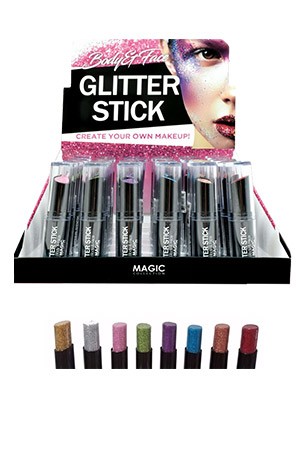 [ Magic ] Glitter Stick 36pc display (6kind, 6pc) #EYE1016 AST