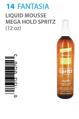[Fantasia-box#14] Liquid Mousse Mega Hold Spritz (12 oz)