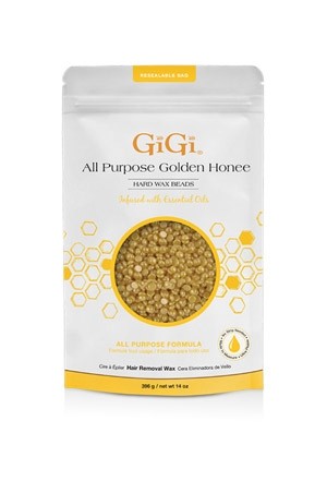 [GiGi-box#39]  All Purpose Golden Honee Hard Wax Beads(14 oz/396 g)-pk
