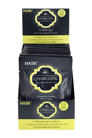 [Hask-box#60] Charcoal Purifying Deep Conditioner [1.75 oz/12 pk/ds]