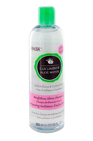 [Hask-box#72] Weightless Shine Shampoo-Cucumber Oil (12 oz)