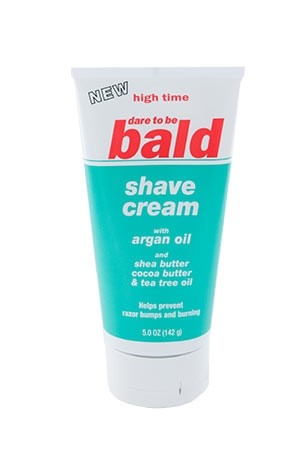 [High Time-box#18] Dare To Be Bald Shave Cream w/Argan Oil (5 oz)