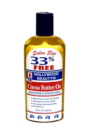 [Hollywood Beauty-box#64] Cocoa Butter Oil (8oz)