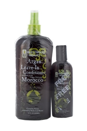 [Hollywood Beauty-box#67] Argan Leave-In Conditioner (12oz) + Shampoo (3oz)