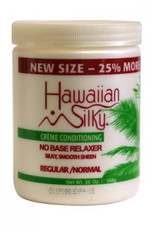 [Hawaiian Silky-box#19] Creme Conditioning No Base Relaxer - Regular (20oz)