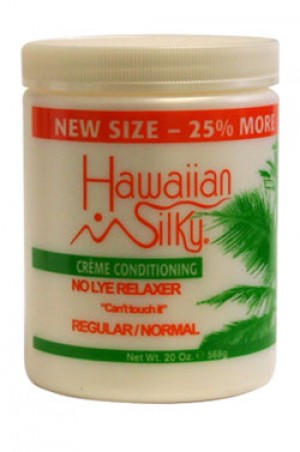 [Hawaiian Silky-box#17] Creme Conditioning No Lye Relaxer - Regular (20oz)