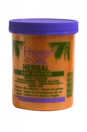 [Hawaiian Silky-box#33] Herbal Hair Medicine w/ Sulfur (7.5oz)