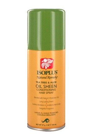 [Isoplus-box#53A] Natural Remedy TeaTree&Aloe Sheen Hair Spray(2oz)