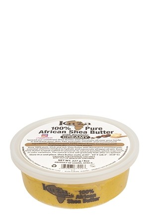 KUZA 100% Shea Butter - Yellow Creamy (8oz)#51