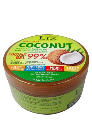 [LIZ Professional-box#28] Natural Coconut Soothing Gel (10.14 oz)