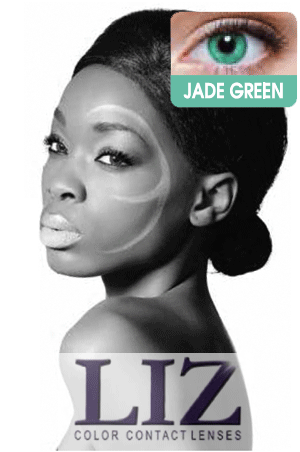 Liz Color Contact lenses  - Jade Green