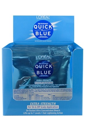 [LOREAL-box#2]Quick Blue [Powder Bleach] Packette (1 oz/12 pc/ds)