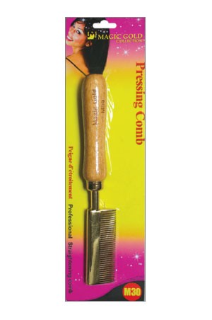 Magic Gold Pressing Comb #M30 High Quality Coarse Teeth