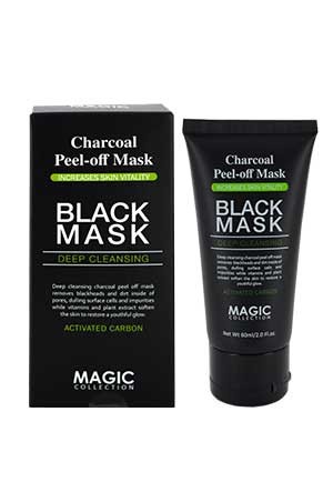 [ Magic ] Black Peel-off mask [Charcoal] (2 oz/12 pcs ) #FAC404 -ds