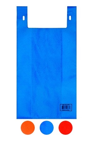 [#BAG99671] Color Shopping Bag Large(Red/Orange/Blue) -150/box