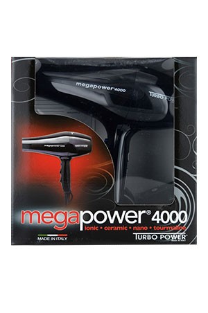 [MEGA TURBO] Turbo Power Hair Dryer -Mega Turbo 4000 #326 -pc