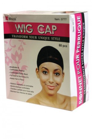 [Miracle-#0777] Wig Cap (60 pcs/box)