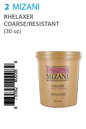 [Mizani-box#2] Relaxer-Coarse/Resistant (30oz)