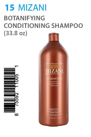 [Mizani-box#15] Botanifying Conditioning Shampoo (33.8oz)