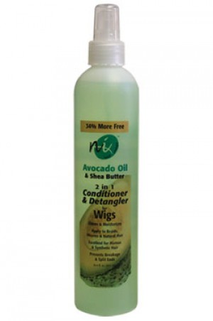 [Nextimage-box#4] Avocado Oil & Shea Butter- 2 in 1 Conditioner & Detangler for Wigs (10.4oz)