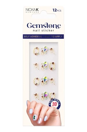 [Nicka K-box #NSGM05] Gemstone Nail Sticker 05