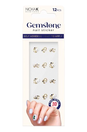 [Nicka K-box #NSGM06] Gemstone Nail Sticker 06