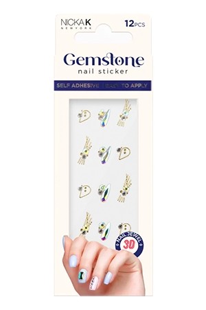 [Nicka K-box #NSGM11] Gemstone Nail Sticker 11