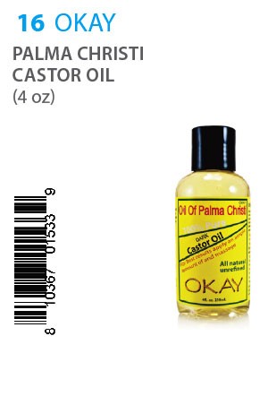 [Okay-box#16] Palma Christi Castor Oil (4oz)
