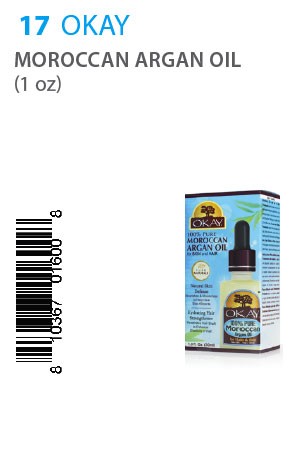 [Okay-box#17] Moroccan Argan Oil (1oz)