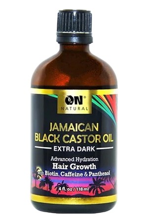  On Natural Jamaican Black Castor Oil Hair Growth-Extra Dark (4 oz)