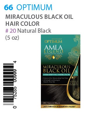 [Optimum-box#66] Amla Legend Miraculous Black Oil HC [20 Natural B]