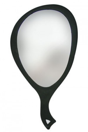 [#AC-245/#1090] Jumbo Oval Mirror [10"x19''] -pc