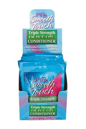 [Pink-box#29] Smooth Touch Olive Oil Conditioner(12 pk/ ds)
