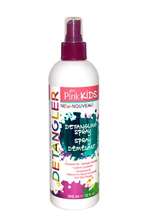 [Pink-box#66] Pink Kids Detangling  Spray (12oz)