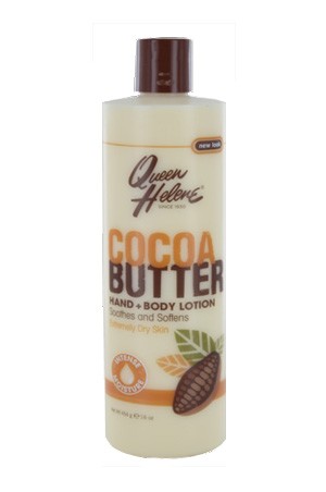 [Queen Helene-box#1] Cocoa Butter Hand & Body Lotion (16 oz)