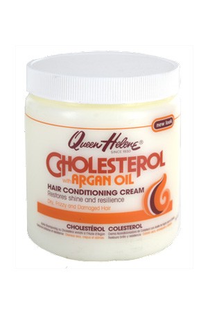[Queen Helene-box#69] Cholesterol Hair Conditioning Cream w/ Argan Oil (15oz)