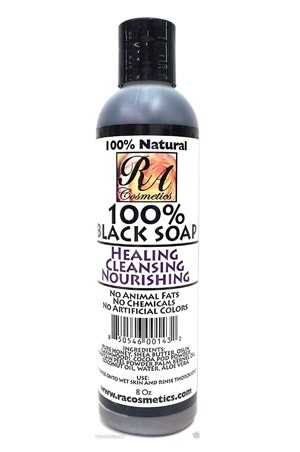 [RA Cosmetics-box#5] 100% Liquid Black Soap(8 oz)