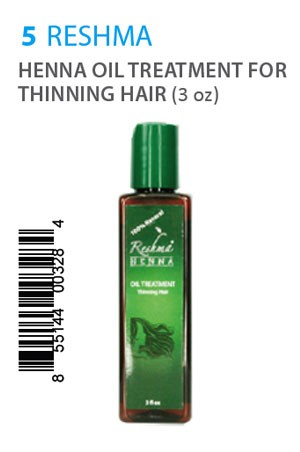 [Reshma Femme-box#5] HENNA Oil Treatment for Thinning Hair (3oz)