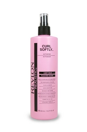 [Revlon-box#11] Realistic Curl Softly Activator Spray (15.2 oz)