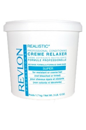 [Revlon-box#7] Realistic - Professional Conditioning Creme Relaxer - Super (3 LB)
