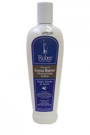 [Rubee-box#3] Natural Cocoa Butter Moisturizing Lotion (16 oz)