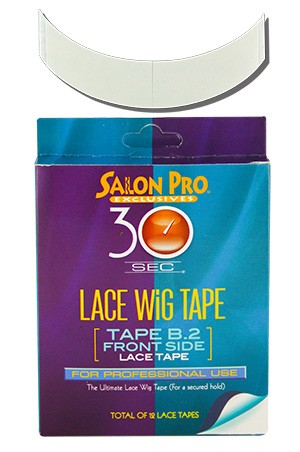 [Salon Pro-box#42] 30 Sec Lace Tape Reg Surface-FrontSide [12/pk]