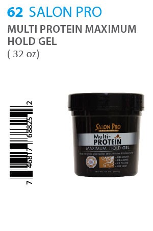 [Salon Pro-box#62] Multi Protein Maximum Hold Gel (32oz)