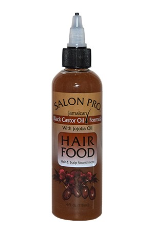 [Salon Pro-box#75] Black Castor Oil Formula Hair Food (4 oz)