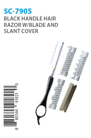 [#SC-7905] Hair Razor Set w/ Blade and slant cover